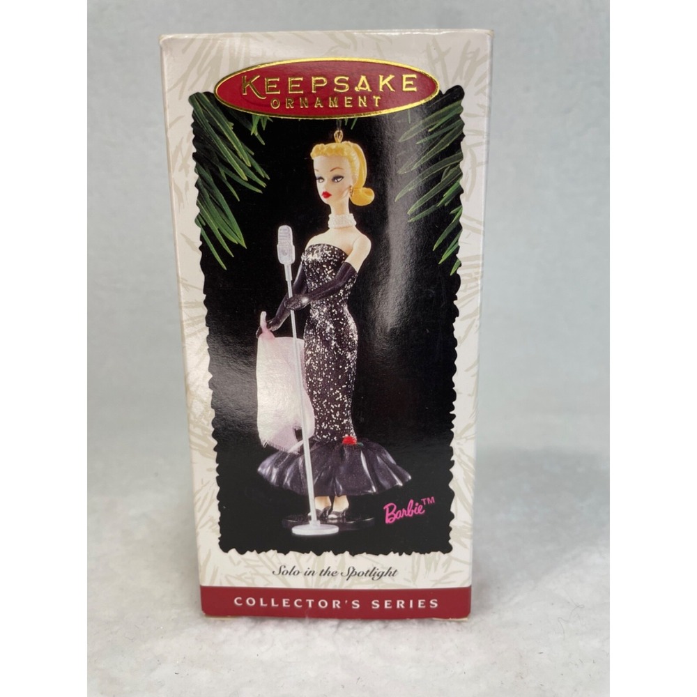 Hallmark Keepsake Solo In The Spotlight Barbie 1995 β Ornament